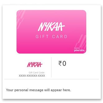 Nykaa | Flat 4% Off | E-Gift Card | Instant Delivery | Valid for online purchase | 1 year Validity